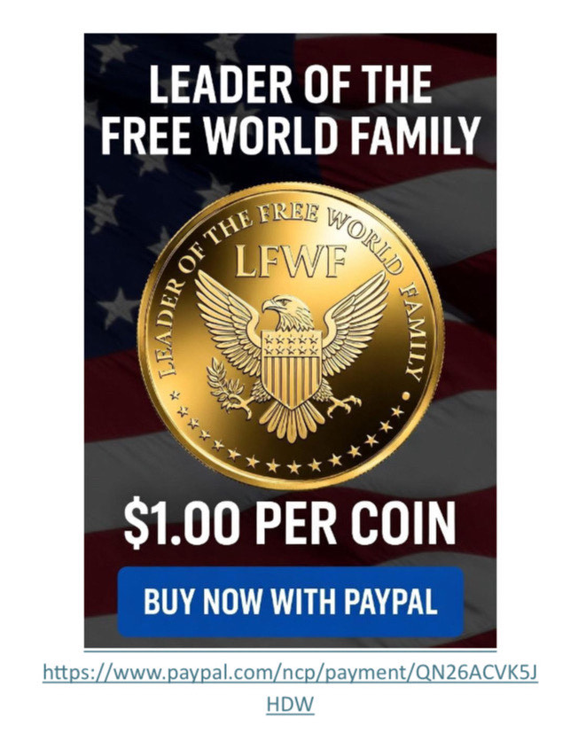 Leader of The Free World Family Coin